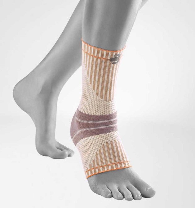 bauerfeind, enkelbandage, outdoor, wandelen, hardlopen